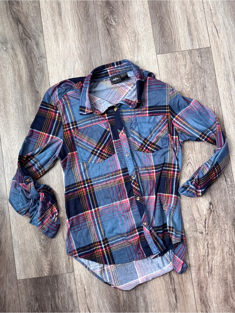Daytrip Multicolor Plaid Button-Up Shirt